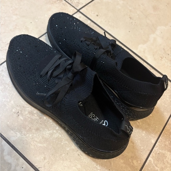 Ara Monticello Black Woven Stretch Sneaker Women’s Size 41 (US 10.5) - Picture 4 of 5